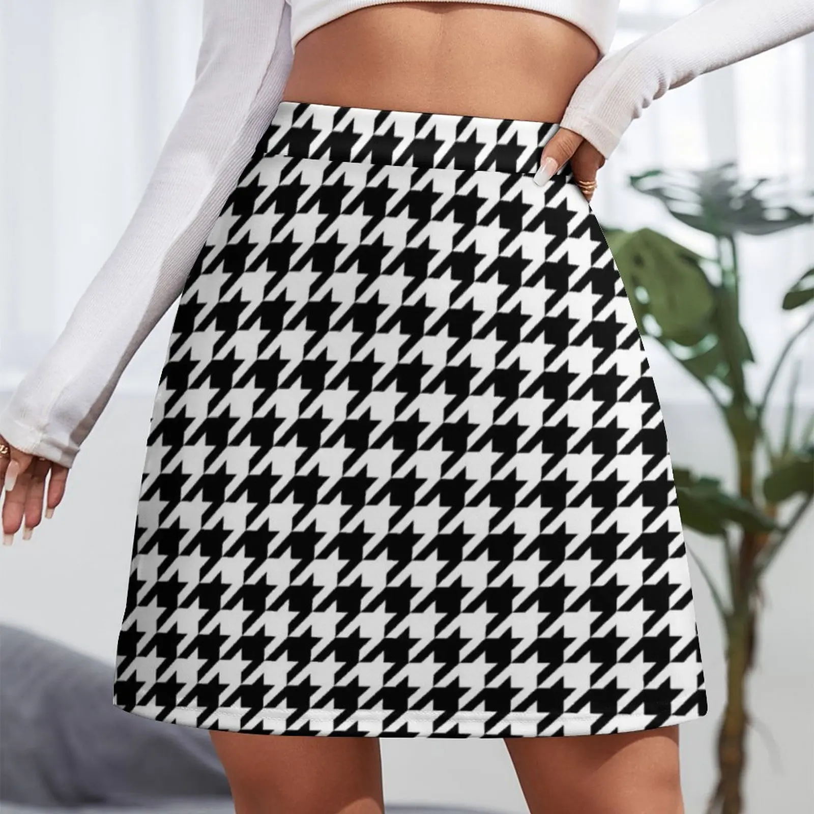 Houndstooth Mini Skirt women's - Golf Equipment Korea reseña y precio
