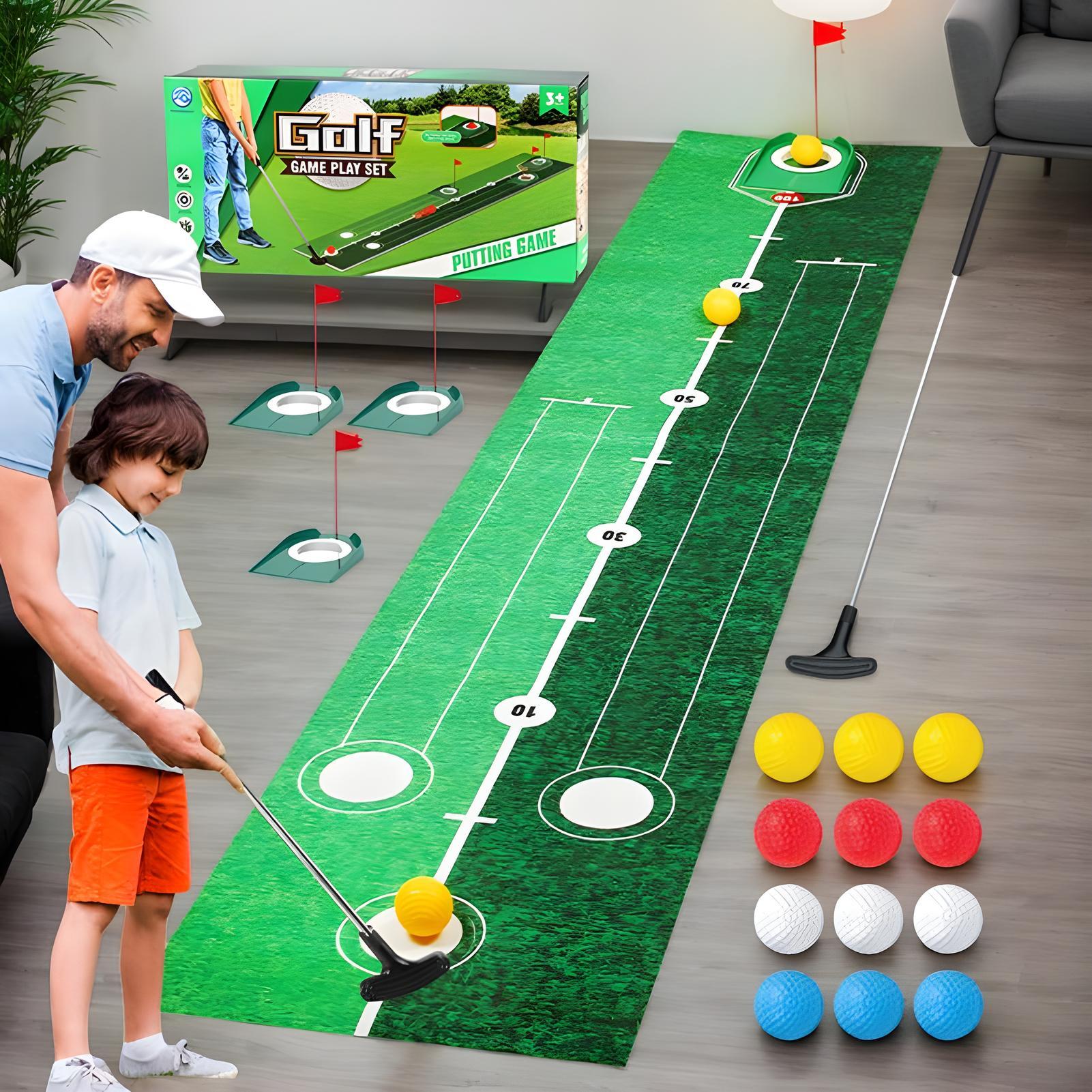 Putting Mat For Indoors Kids G - Golf Equipment For Kids reseña y precio