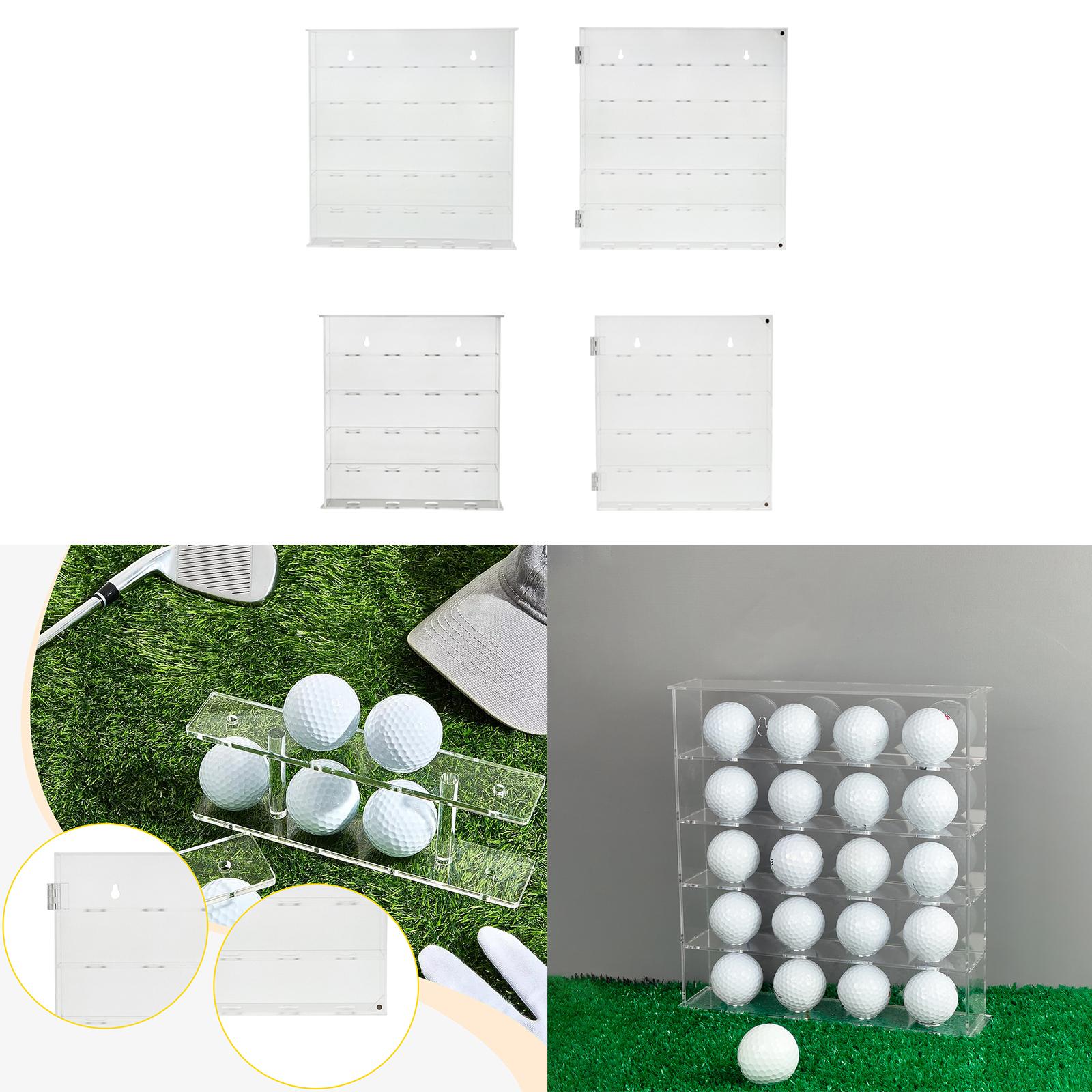 Golf Ball Display Rack Holder  - Golf Equipment Cabinet reseña y precio