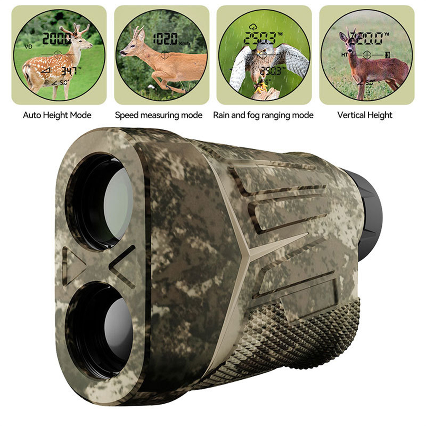 800 Yards Camouflage Hunting L - Rangefinder Laser Golf reseña y precio