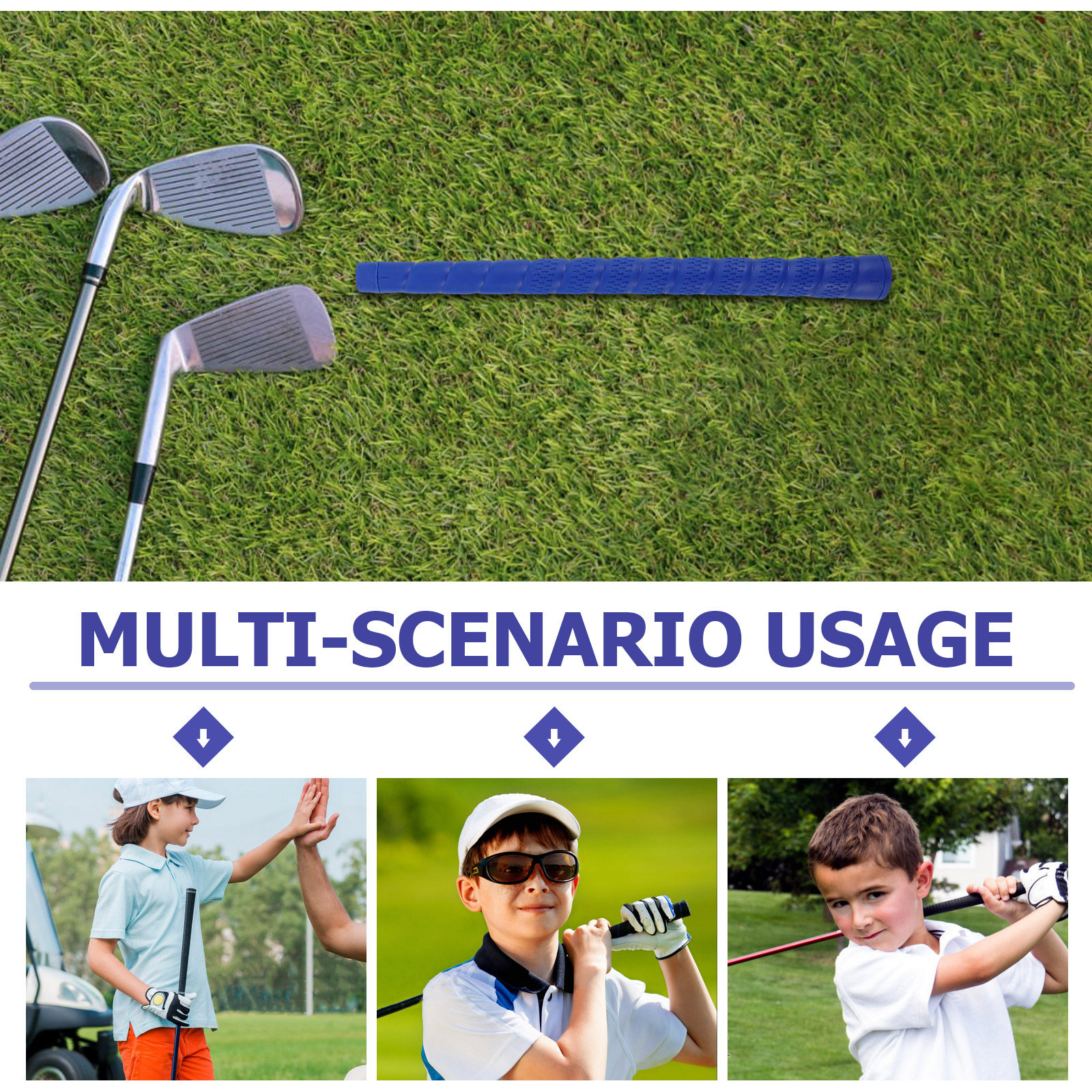 Child Golf Grip Soft Rubber Ju - Golf Equipment For Kids reseña y precio