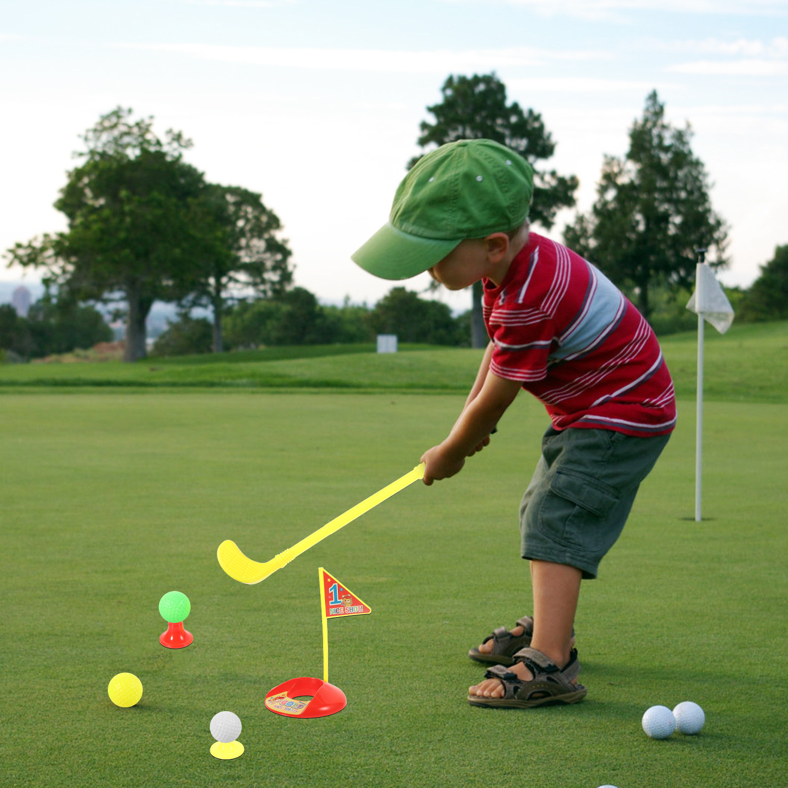 1Set Educational Kids Golf Spo - Golf Equipment For Kids reseña y precio