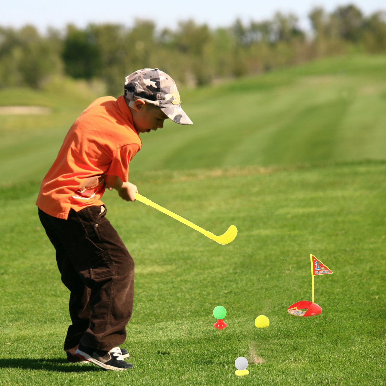 1Set Educational Kids Golf Spo - Golf Equipment For Kids reseña y precio