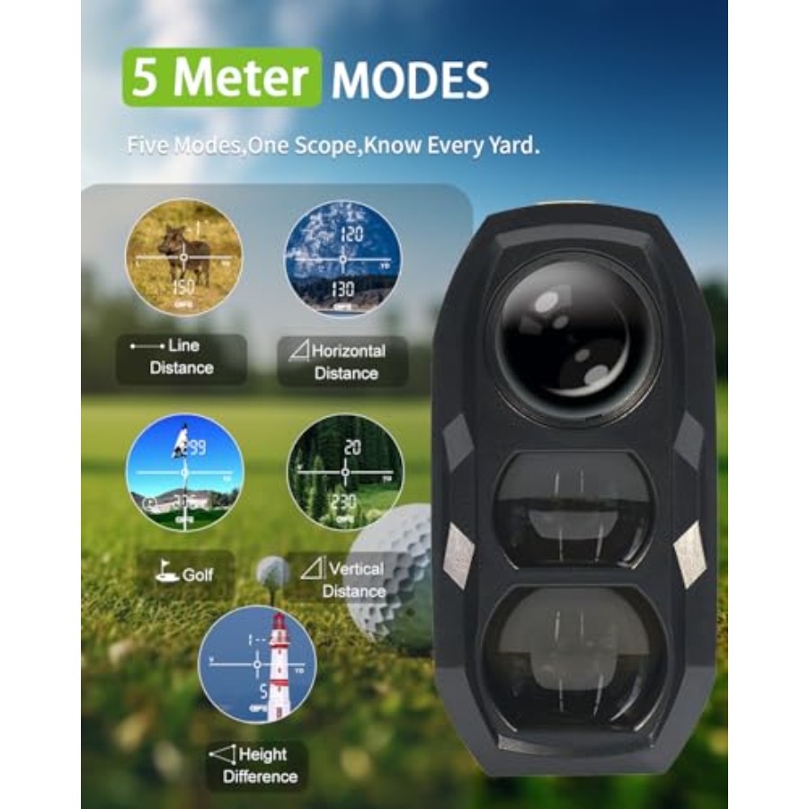 1000 Yard Laser Rangefinder 6X - Rangefinder Laser Golf reseña y precio