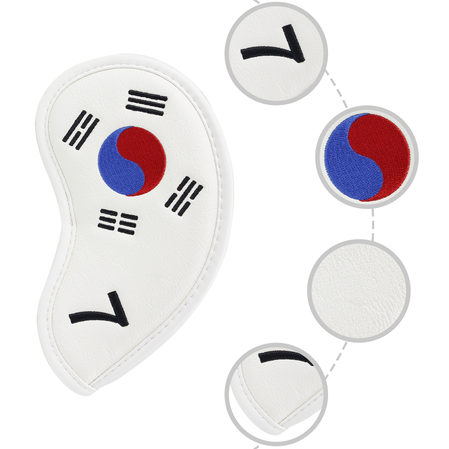 10 Pcs/Set PU Golf Iron Head C - Golf Equipment Korea reseña y precio