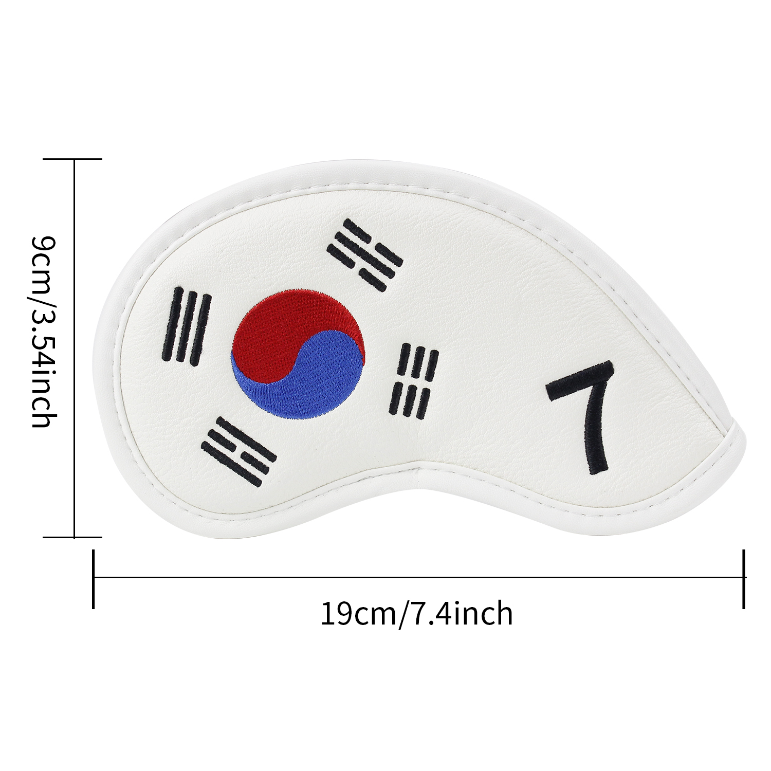 10 Pcs/Set PU Golf Iron Head C - Golf Equipment Korea reseña y precio