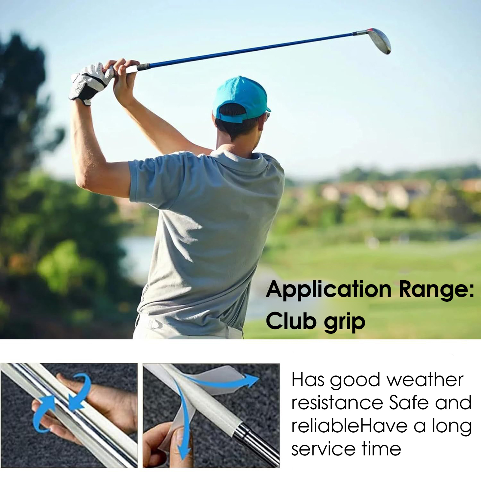 30Pcs Universal Golf Grip Tape - Grip Regrip Tape reseña y precio
