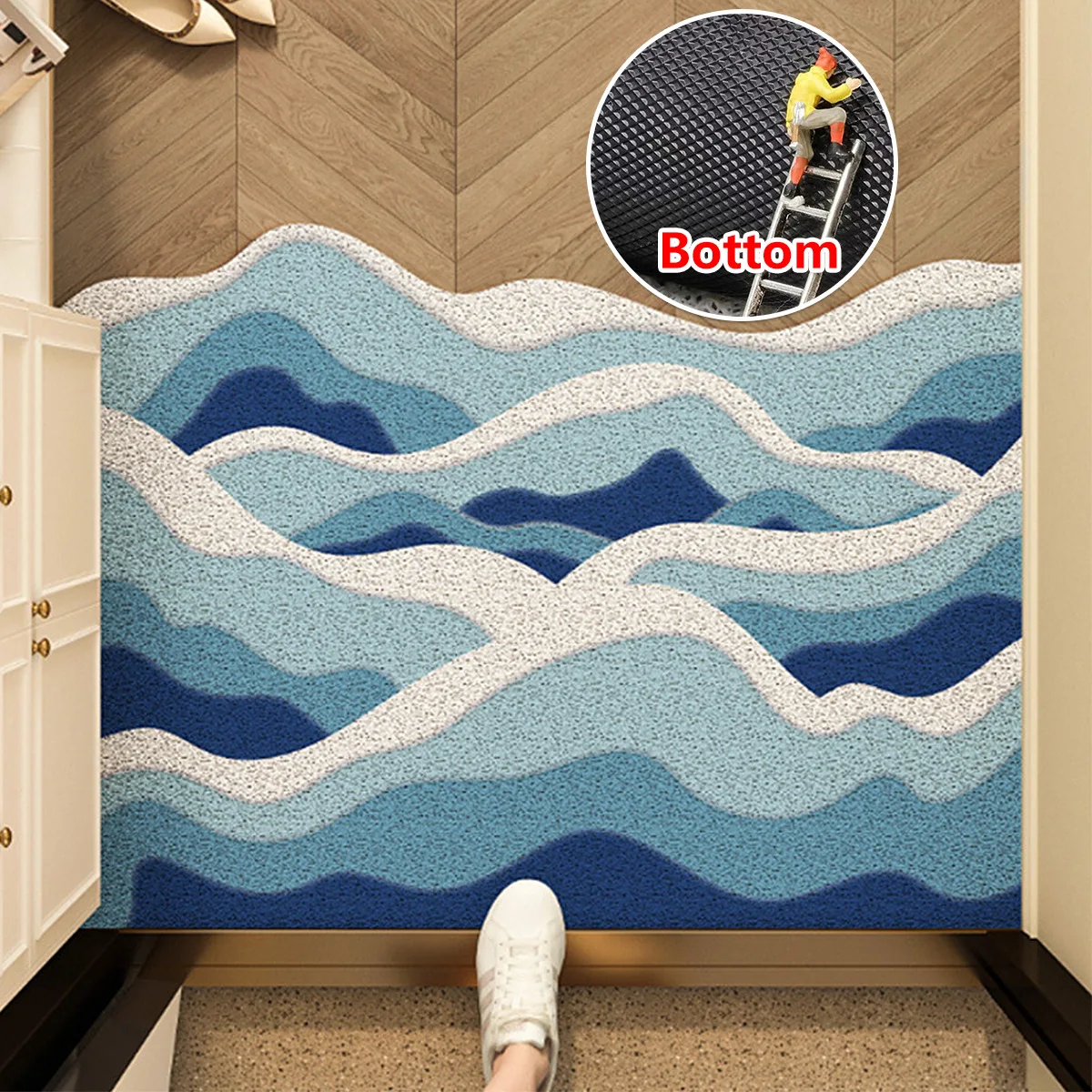 Ocean Wave Coil Door Mat Elast - Golf Equipment Korea reseña y precio
