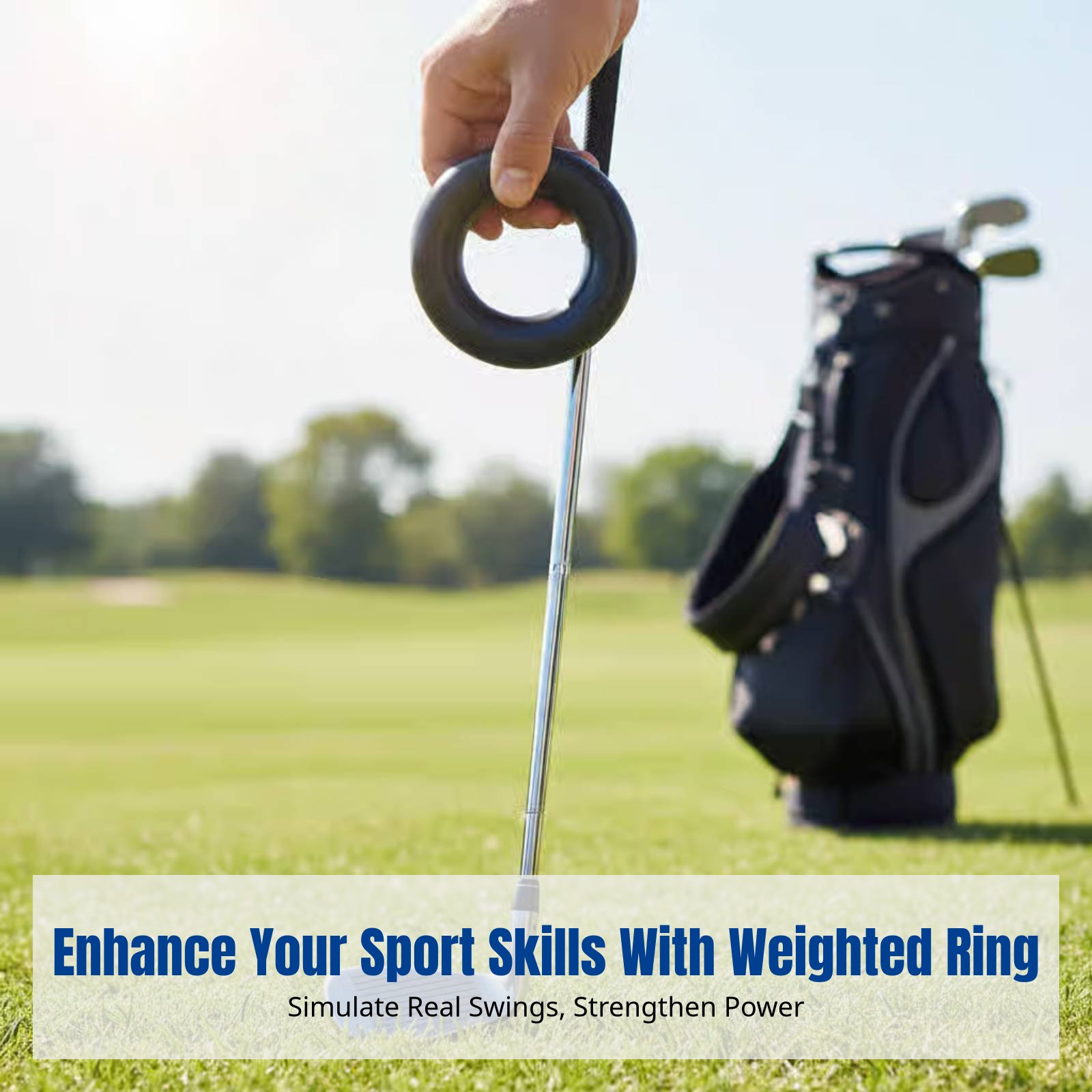 Golf Swing Weighted Ring, Club - Golf Equipment Weight reseña y precio