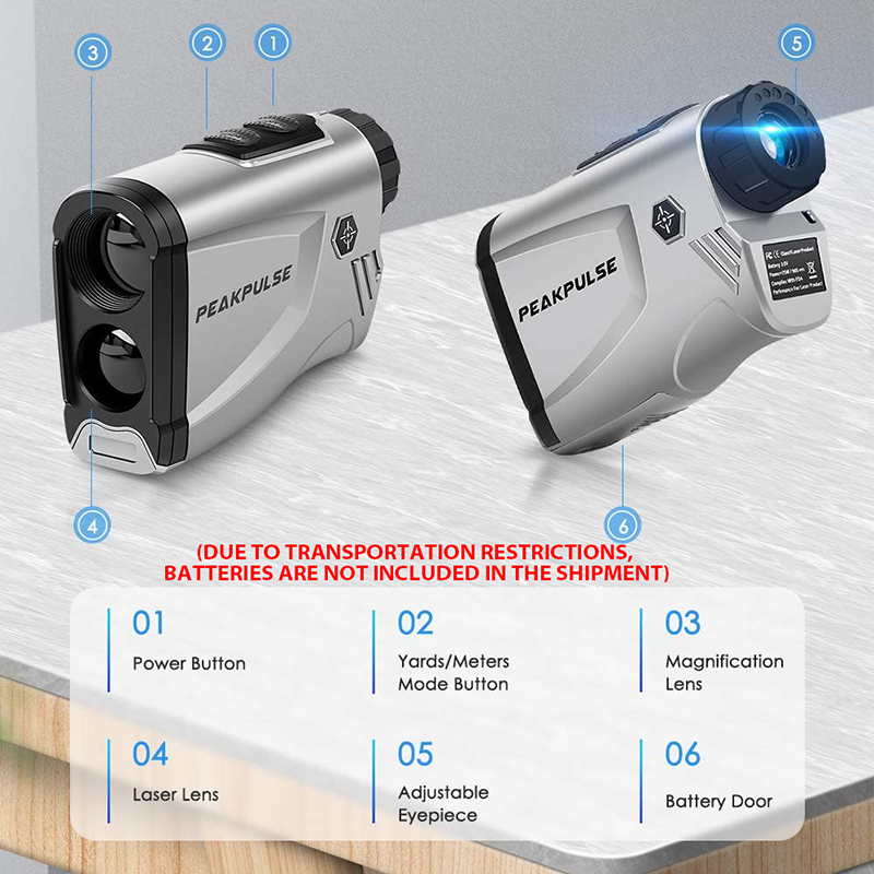 Hunting Range Finder 650 Yards - Rangefinder Laser Golf reseña y precio