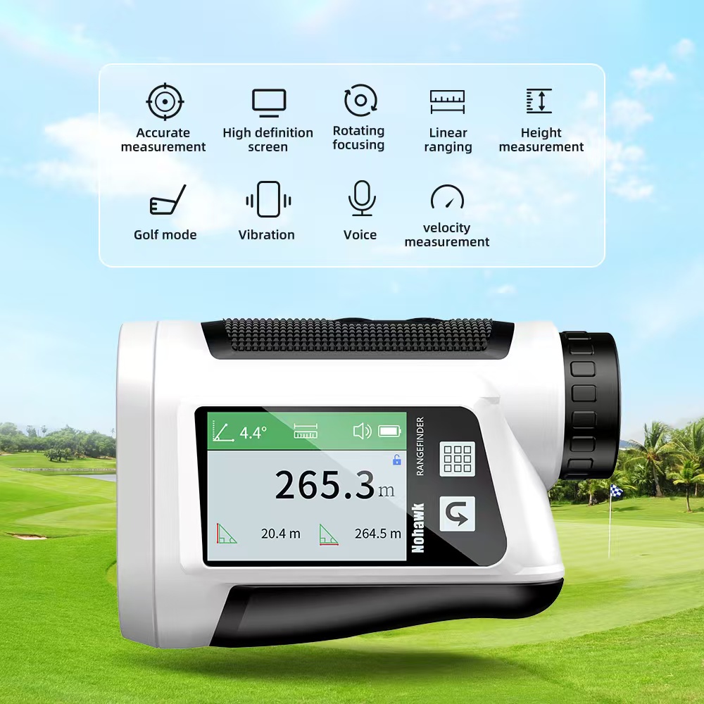 Nohawk Golf Rangefinder with T - Rangefinder Laser Golf reseña y precio