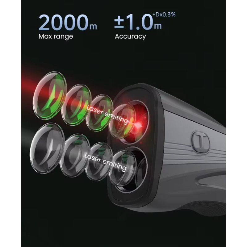 Outdoor Golf Hunting Rangefind - Rangefinder Laser Golf reseña y precio